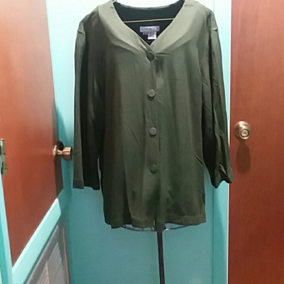 Sage Style Blouse - Picture 1 of 1